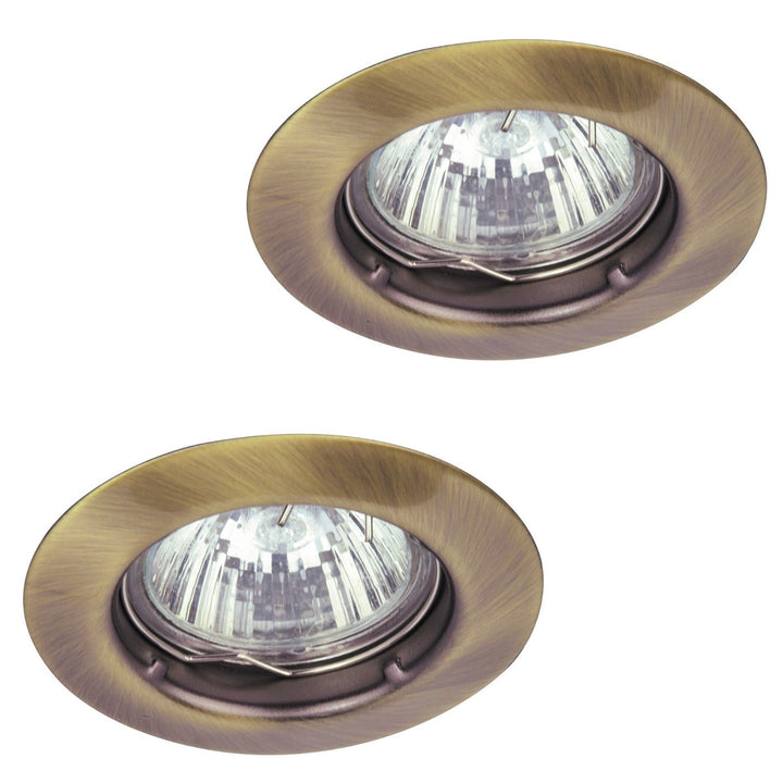 Zápustné svietidlo Rabalux, IP20, hnedé, GU5.3, 12 V, Spot Relight, 2 ks