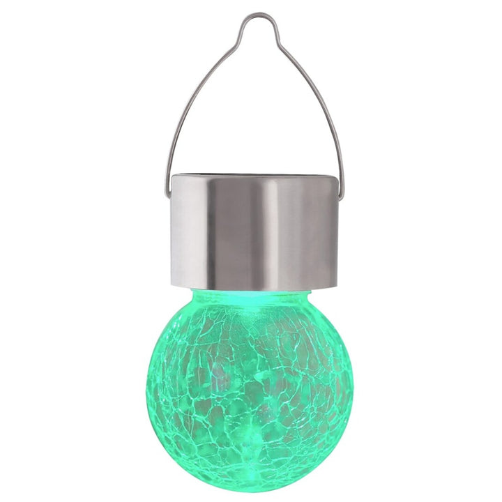 Solárna lampa Rabalux Yola, 1 lm, IP44, farba saténový chróm, LED 0,06 W, 7850