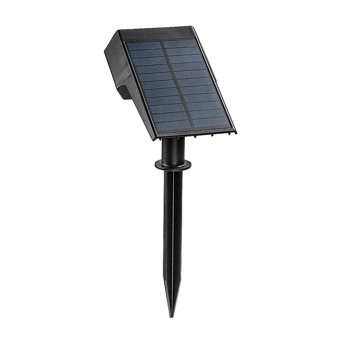 Solárna lampa Rabalux Nantes, 50 LM, IP65, čierna, LED 0,5 W, 77088