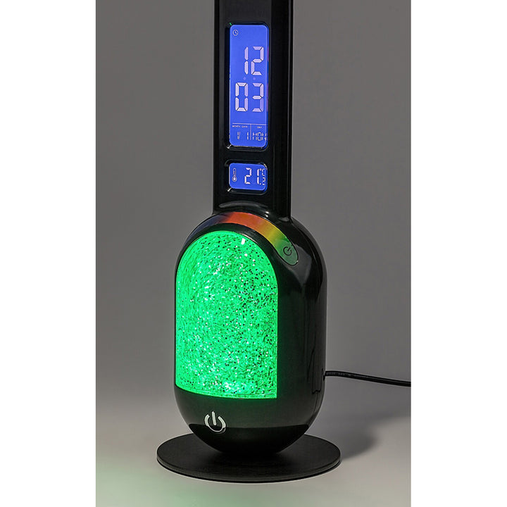 Stolná lampa Rabalux Figen LED RGB 5 W, čierna, IP20, 5000 K