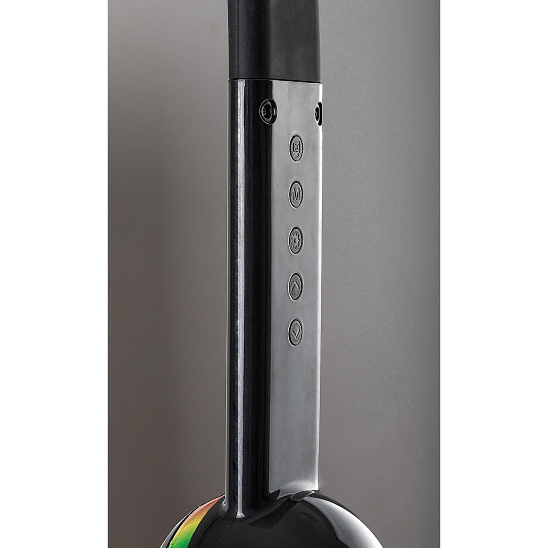 Stolná lampa Rabalux Figen LED RGB 5 W, čierna, IP20, 5000 K
