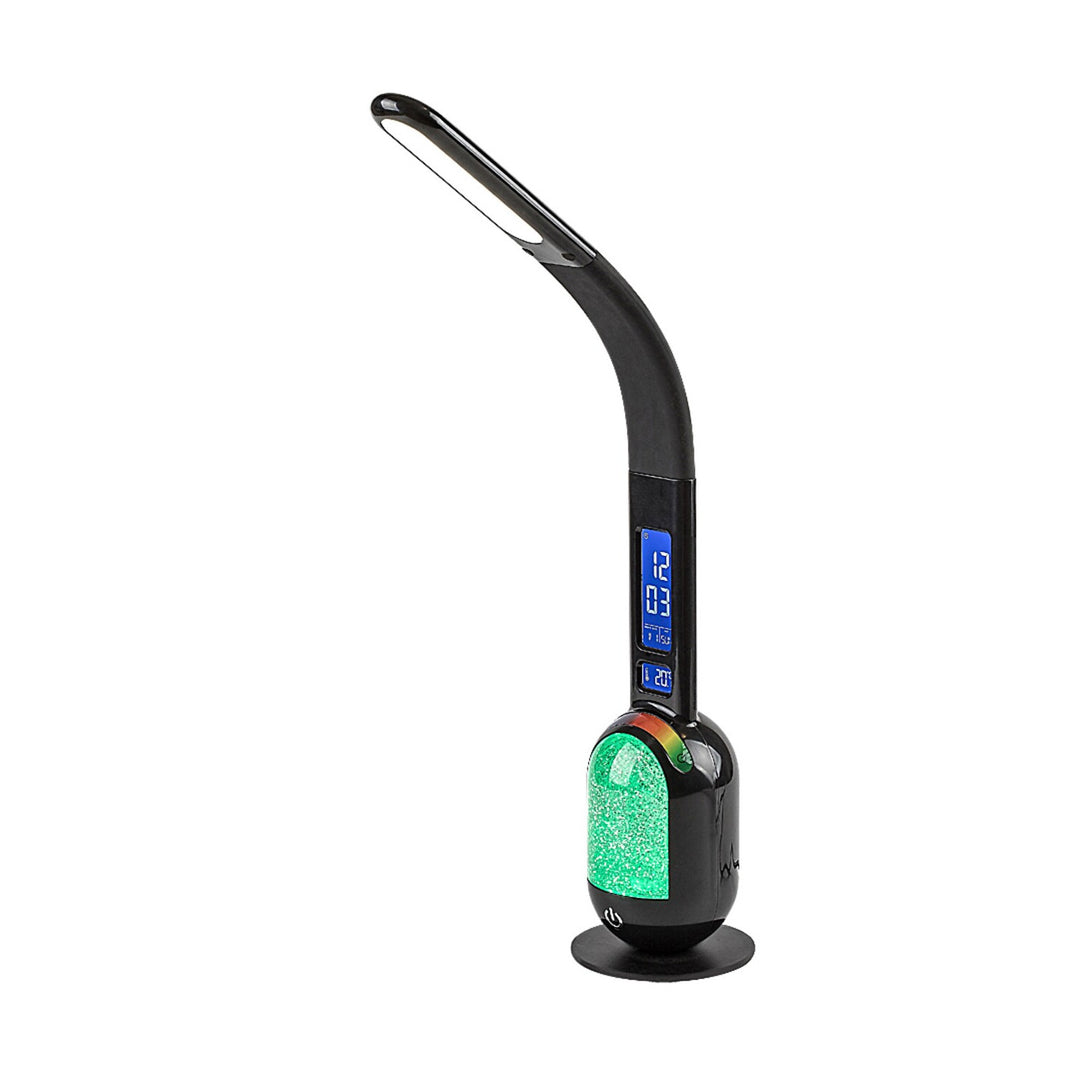 Stolná lampa Rabalux Figen LED RGB 5 W, čierna, IP20, 5000 K