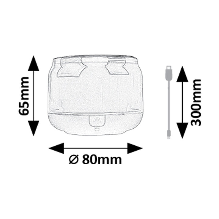 Stolná lampa Rabalux Radelia, Bluetooth reproduktor, RGB, čierna, IP20, akumulátor, 76110