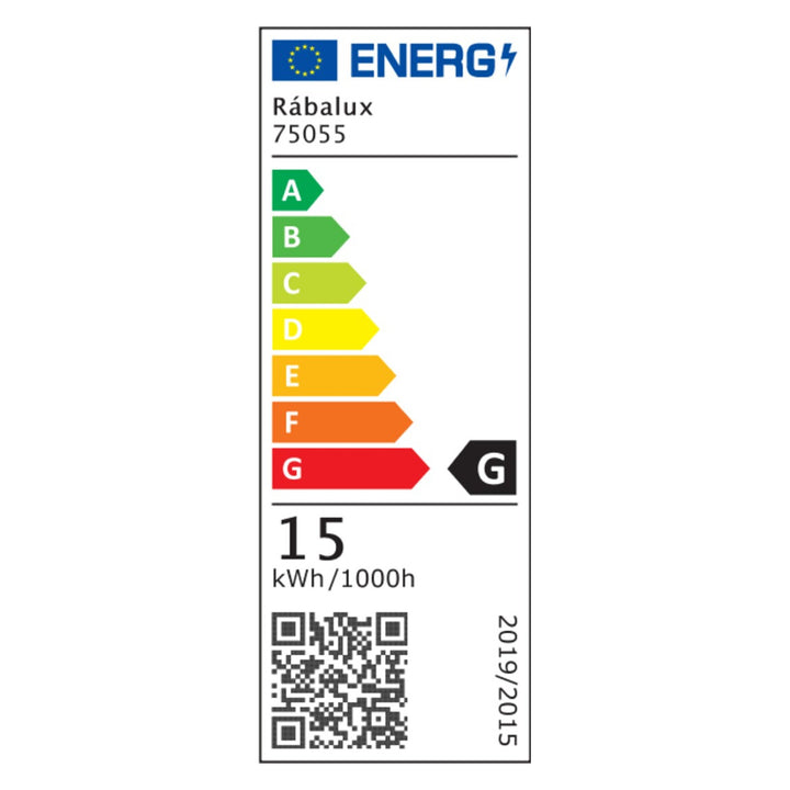 Kúpeľňová lampa Rabalux Odran, LED 15 W, IP44, 4000 K, 75055
