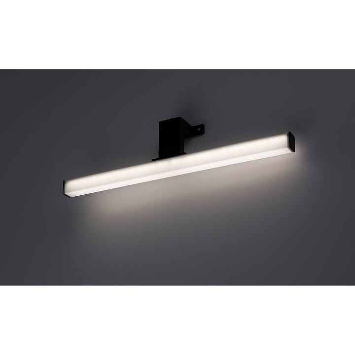 Kúpeľňová lampa Rabalux Oliro LED 6 W, čierna, IP44, 4000 K, 75051