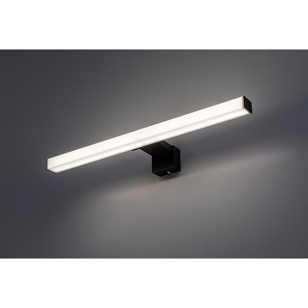 Kúpeľňová lampa Rabalux Oliro LED 6 W, čierna, IP44, 4000 K, 75051