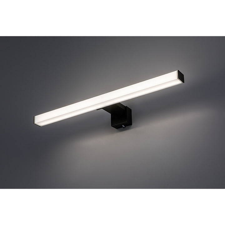 Kúpeľňová lampa Rabalux Oliro LED 6 W, čierna, IP44, 4000 K, 75051