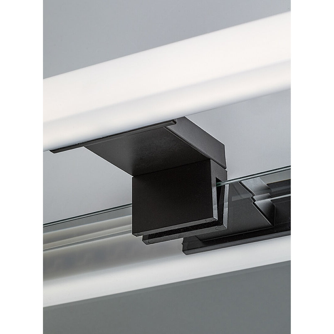 Kúpeľňová lampa Rabalux Oliro LED 6 W, čierna, IP44, 4000 K, 75051