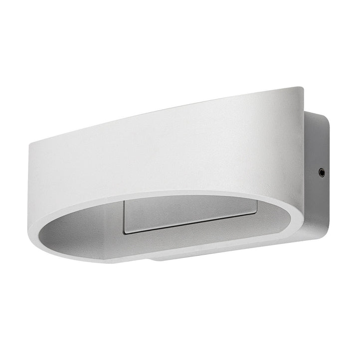 Vonkajšia nástenná lampa Rabalux Gerla, biela, LED 9 W, IP54, 3000 K, 77178