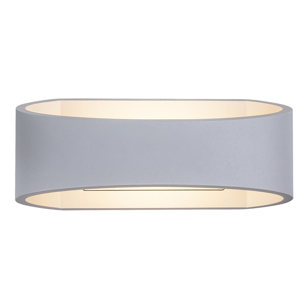 Vonkajšia nástenná lampa Rabalux Gerla, biela, LED 9 W, IP54, 3000 K, 77178