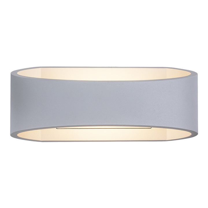 Vonkajšia nástenná lampa Rabalux Gerla, biela, LED 9 W, IP54, 3000 K, 77178