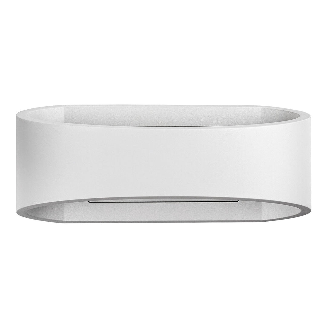 Vonkajšia nástenná lampa Rabalux Gerla, biela, LED 9 W, IP54, 3000 K, 77178