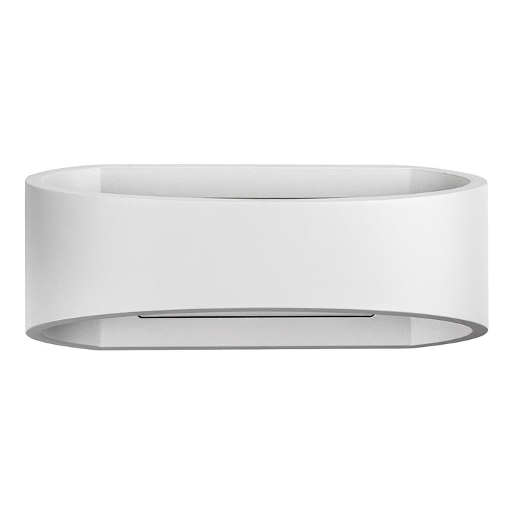 Vonkajšia nástenná lampa Rabalux Gerla, biela, LED 9 W, IP54, 3000 K, 77178