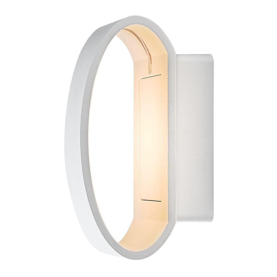 Vonkajšia nástenná lampa Rabalux Gerla, biela, LED 9 W, IP54, 3000 K, 77178
