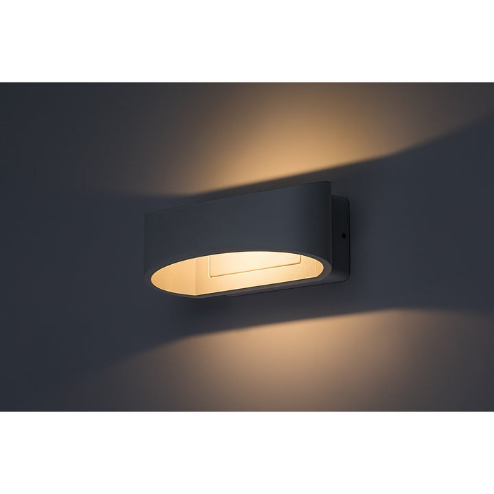 Vonkajšia nástenná lampa Rabalux Gerla, biela, LED 9 W, IP54, 3000 K, 77178