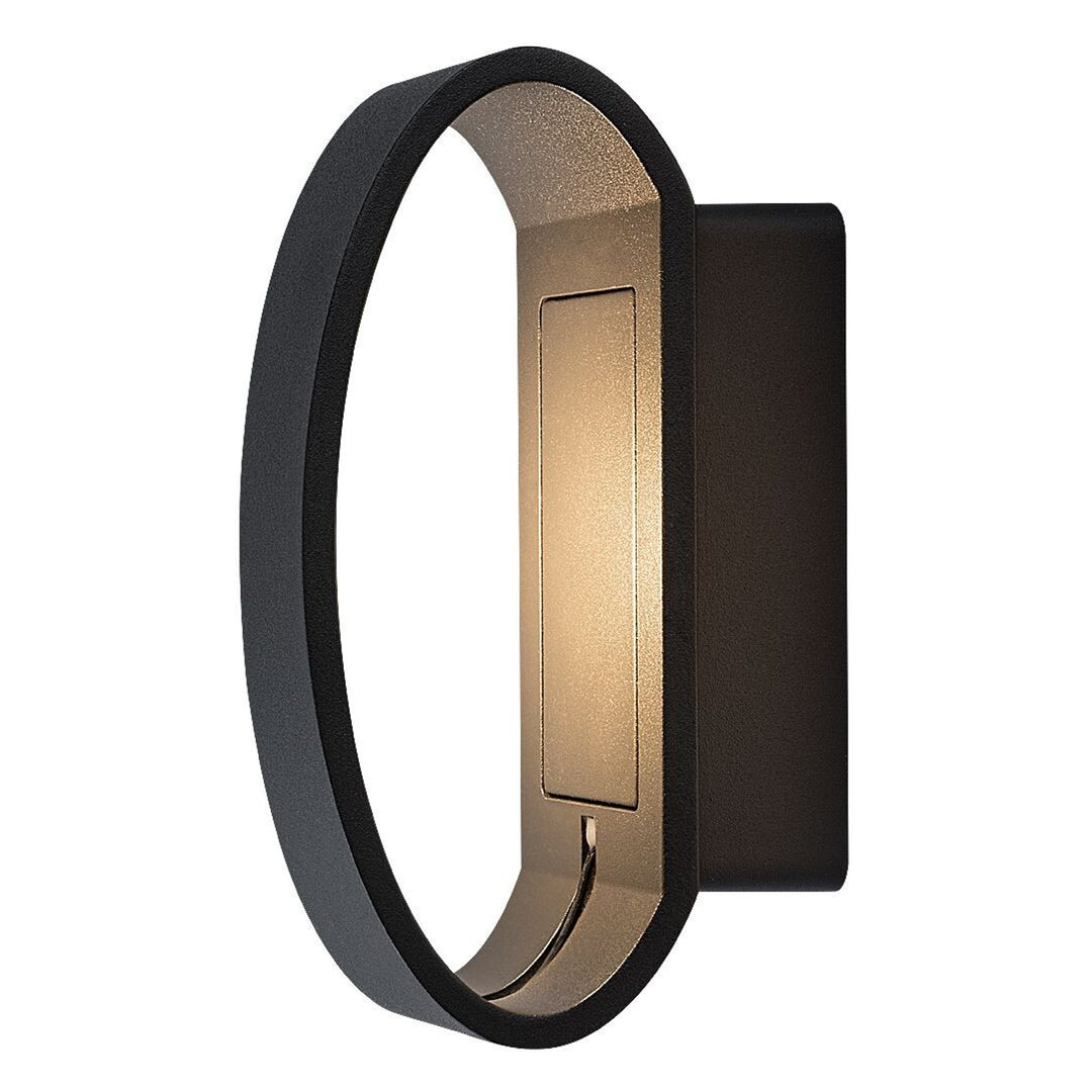 Vonkajšia nástenná lampa Rabalux Gerla, antracitová, LED 9 W, IP54, 3000 K, 77179