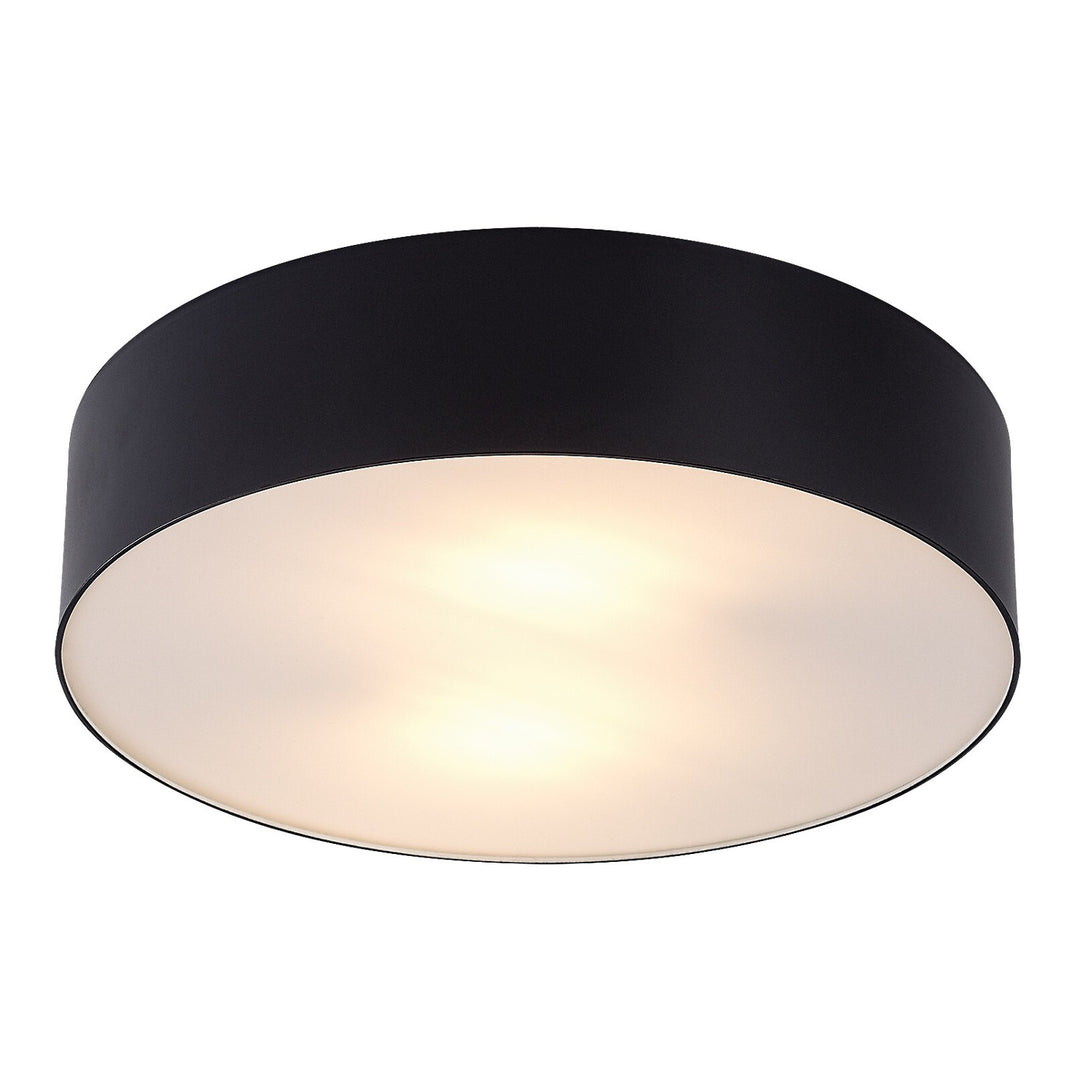 Lampa Rabalix Dolen, čierna, 2x E27, max. 9 W, IP43, 75065