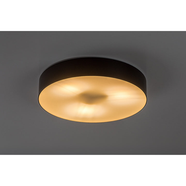 Lampa Rabalix Dolen, čierna, 3x E27, max. 9 W, IP43, 75066