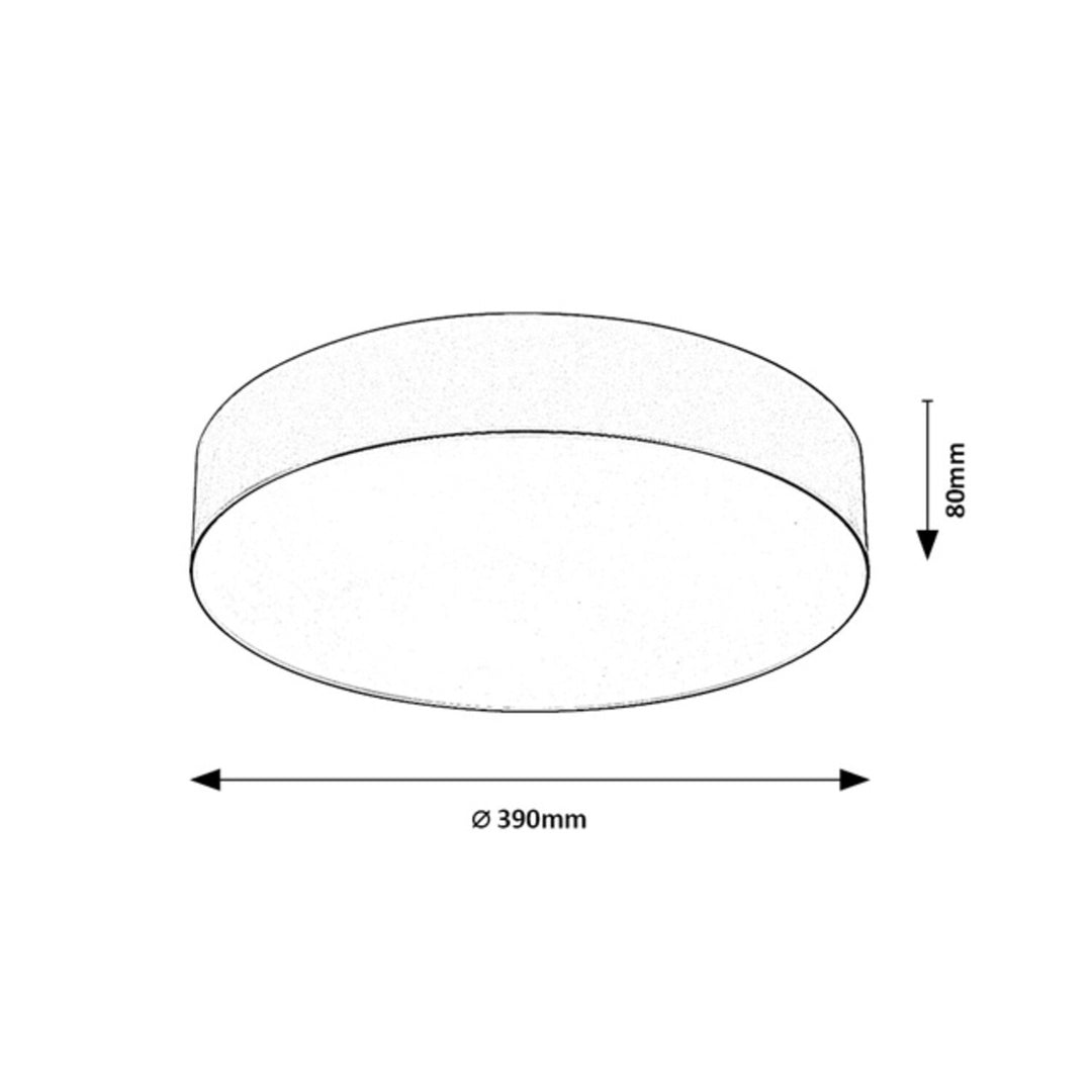 Lampa Rabalix Dolen, šedo-béžová, 3x E27, max. 9 W, IP43, 75068