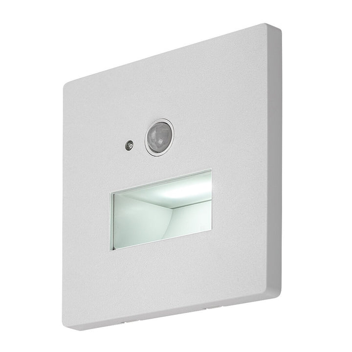 Svietidlo Lunca LED 1 W IP20 biele 3000, 4500, 6500 K, snímač pohybu, snímač osvetlenia, 77198