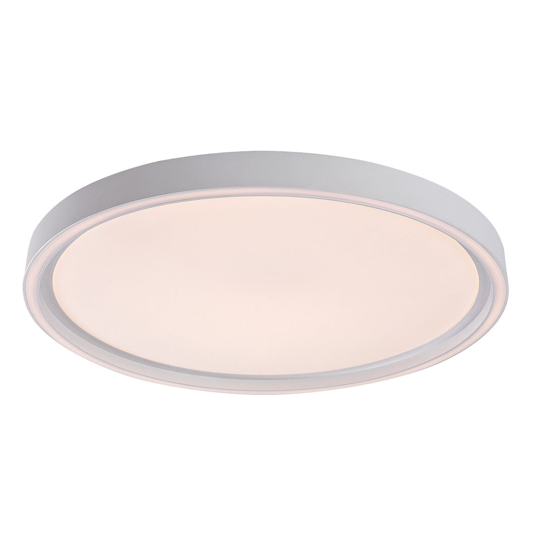 Stropné svietidlo Rabalux Zerina, 31 W, IP40, biele, 3000–6500 K, pamäťová funkcia, s diaľkovým ovládačom, časovač, efekt nočného svietidla, 75086
