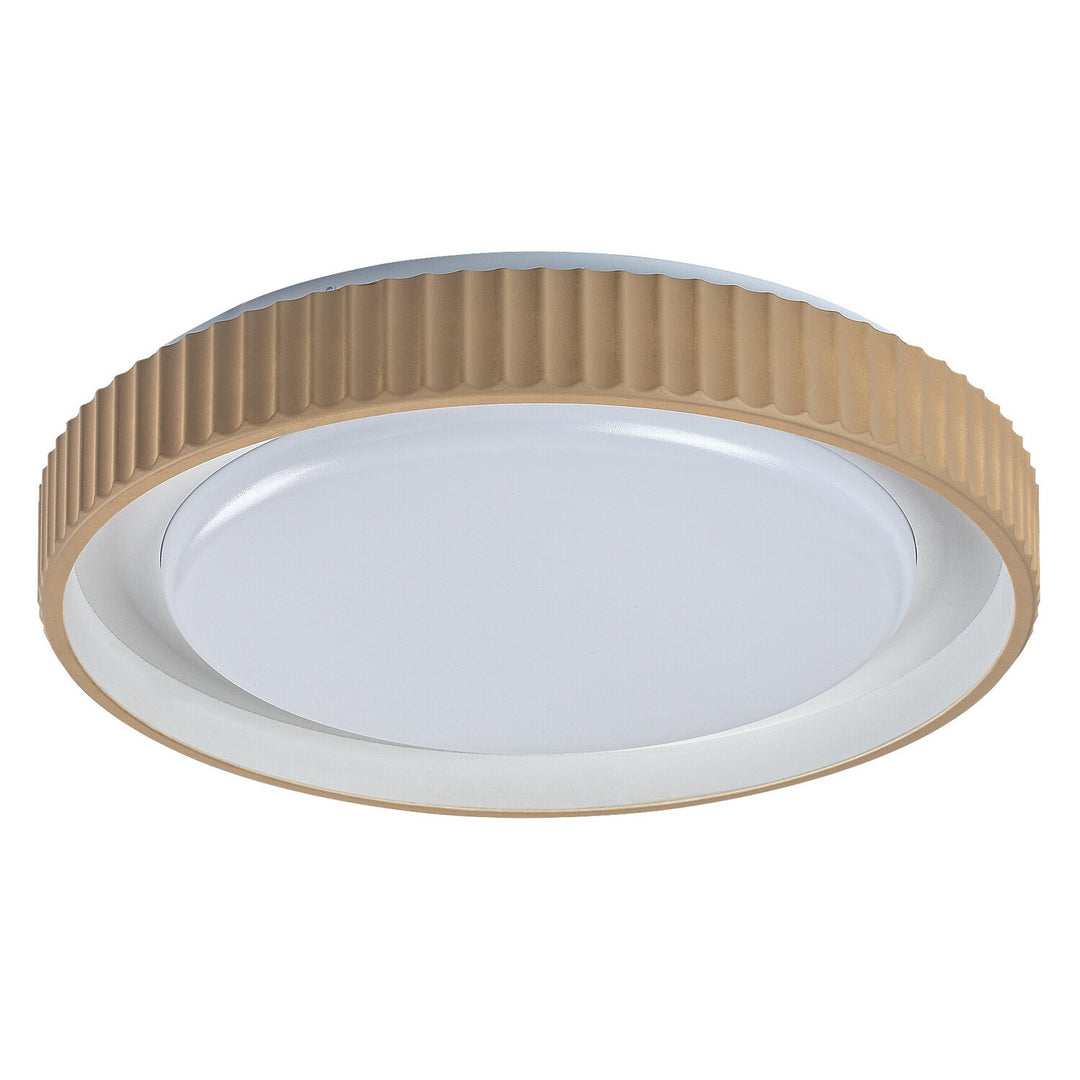 Lampa Pastello LED 48 W IP20 šedo-béžová 3000–6500 K, funkcia pamäte s diaľkovým ovládačom, funkcia časovača, efekt nočnej lampy, 71345
