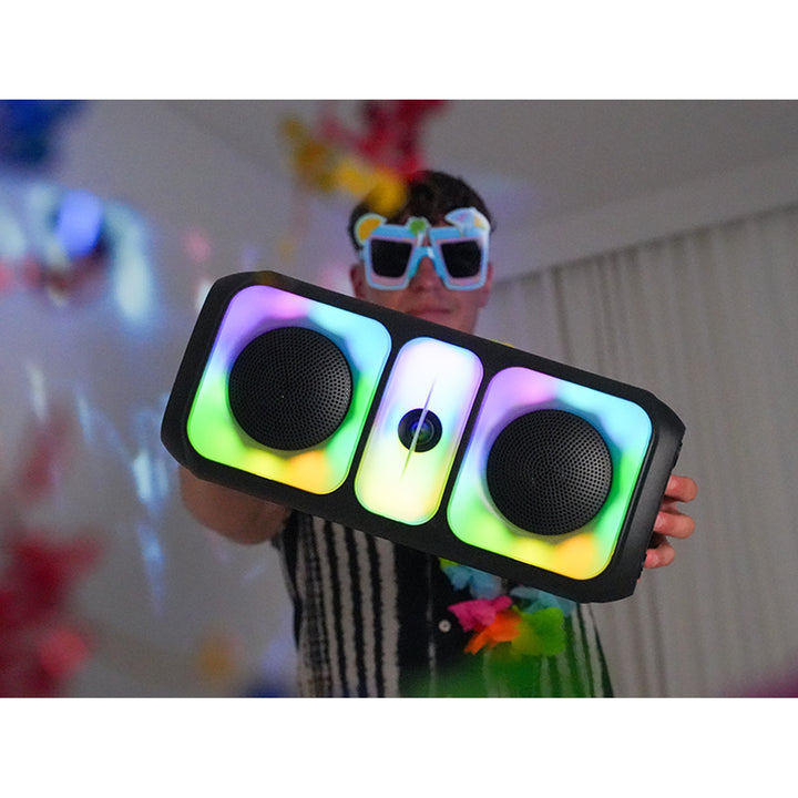 Bezdrôtový reproduktor Tracer, Bluetooth 5.0, RMS výkon 20 W, režim karaoke, mikrofón, Powervox P2 TWS