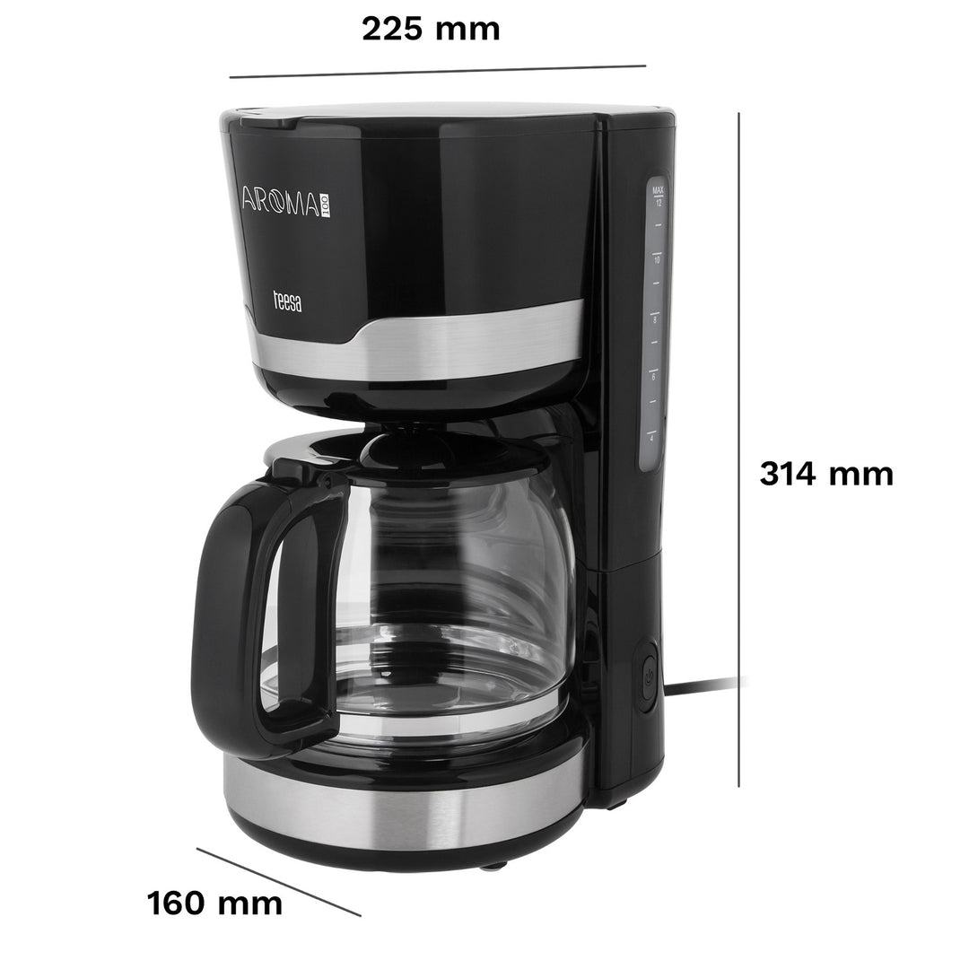 Pretekajúci kávovar Teesa AROMA 100 1,5 l, výkon 1000 W