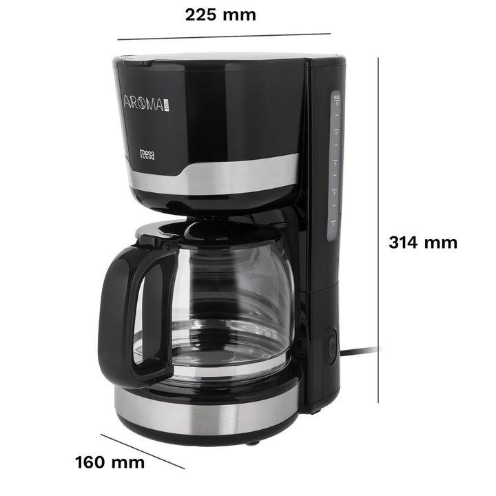Pretekajúci kávovar Teesa AROMA 100 1,5 l, výkon 1000 W