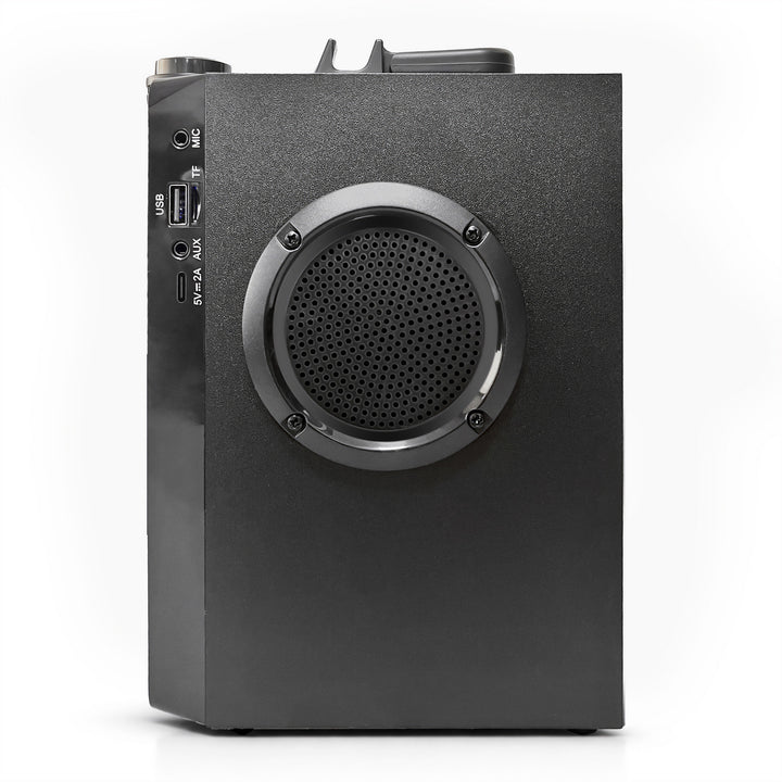 Prenosný Bluetooth reproduktor OVERBOX MT3186, FM rádio, podpora SD kariet, USB, RMS výkon 30 W, Mediatech