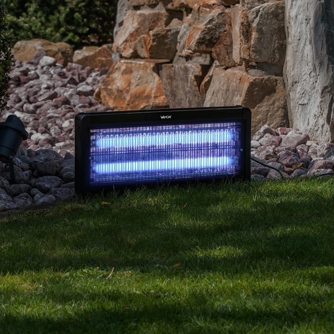 Lampa na hubenie hmyzu – komáre, muchy, mole, elektrická pasca, UV, 30 W, Vayox