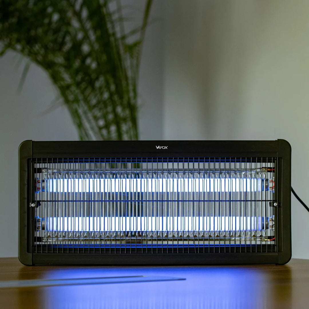 Lampa na hubenie hmyzu – komáre, muchy, mole, elektrická pasca, UV, 30 W, Vayox
