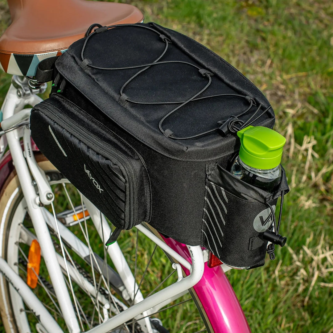 Taška, cyklistická taška na zadný nosič, zadná, objem 12 l, vodovzdorná, Vayox