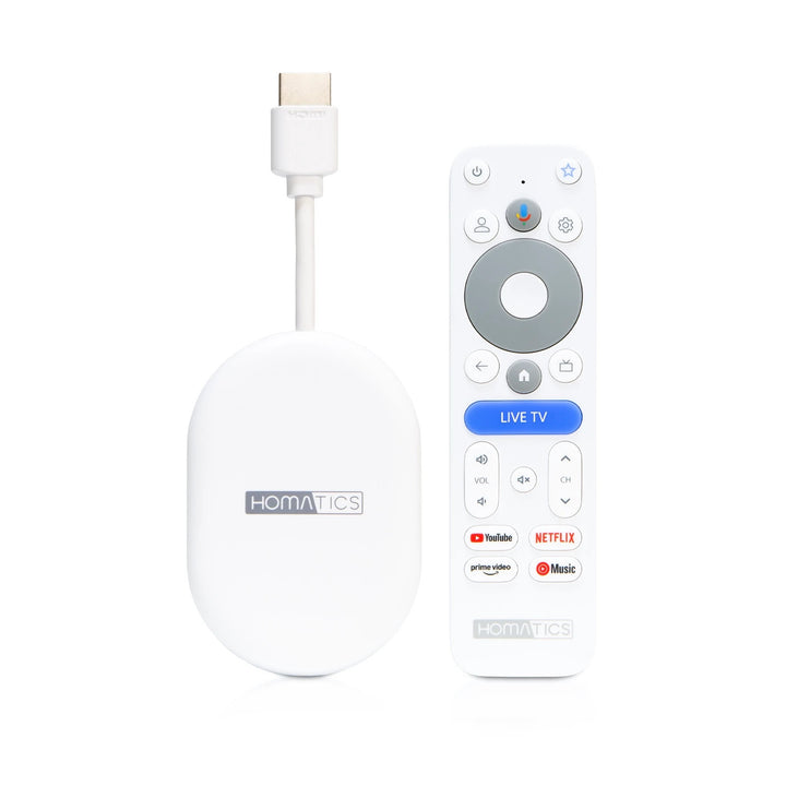 Multimediálny prehrávač Homatics Dongle Lite 4K V2 Google TV