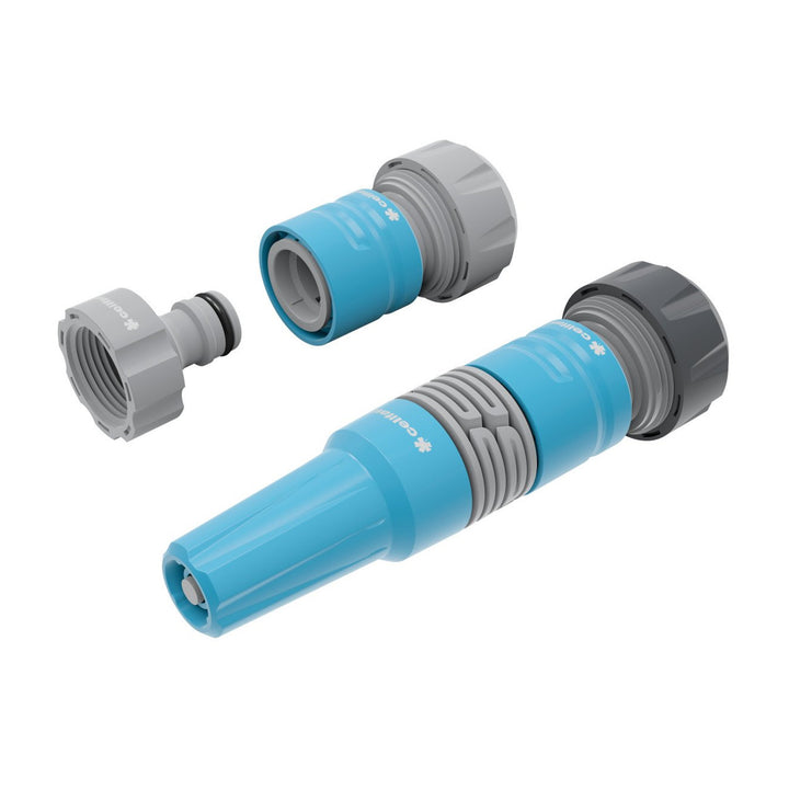 Záhradná hadica Cellfast, PROFESSIONAL 3/4" 30 m + súprava s priamym postrekovačom 3/4" IDEAL + vozík na hadicu Cellfast Aluplus 1/2" 60 m