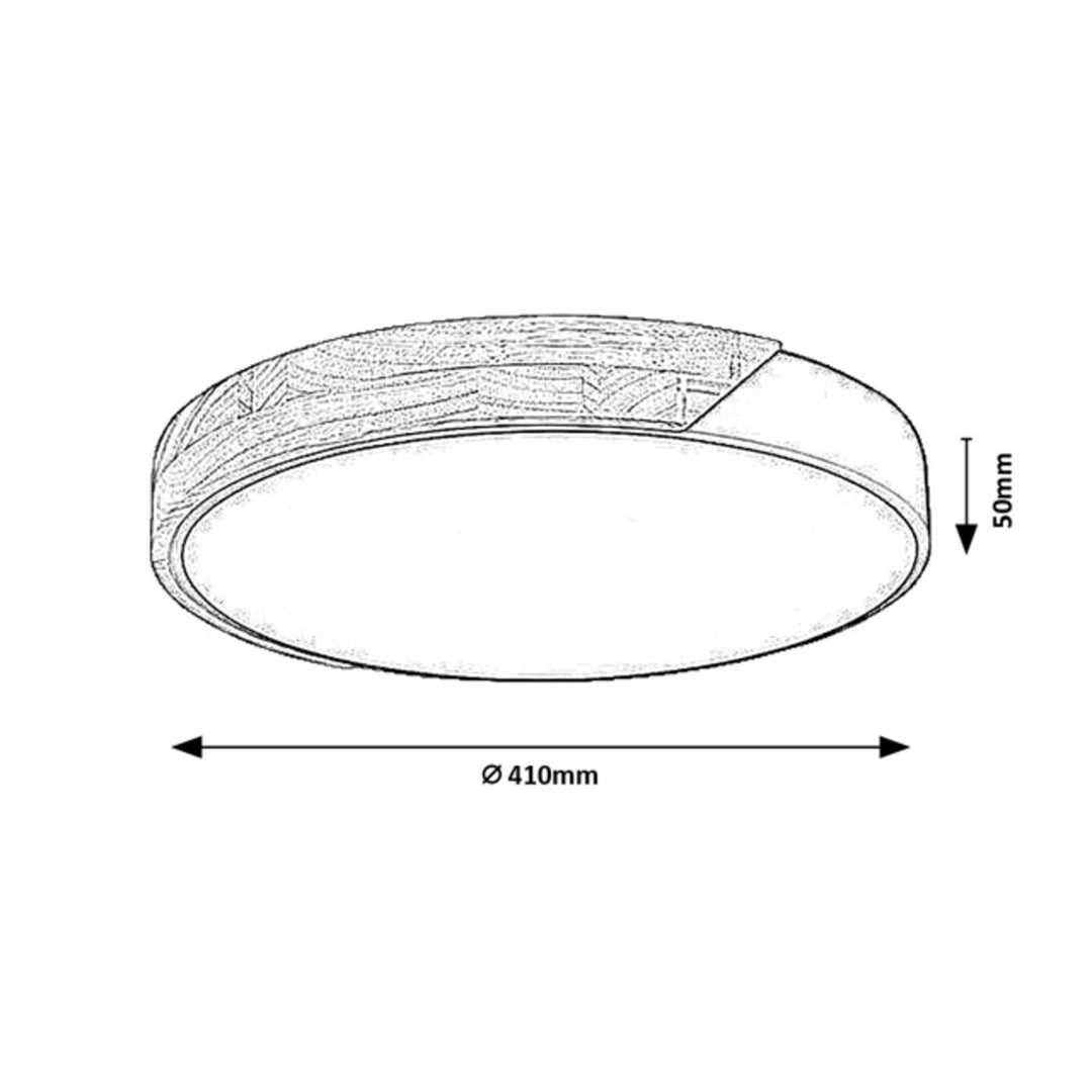 Stropné svietidlo Rabalux Maple2 LED 24 W IP20, biela matná, 3000 K, 71417