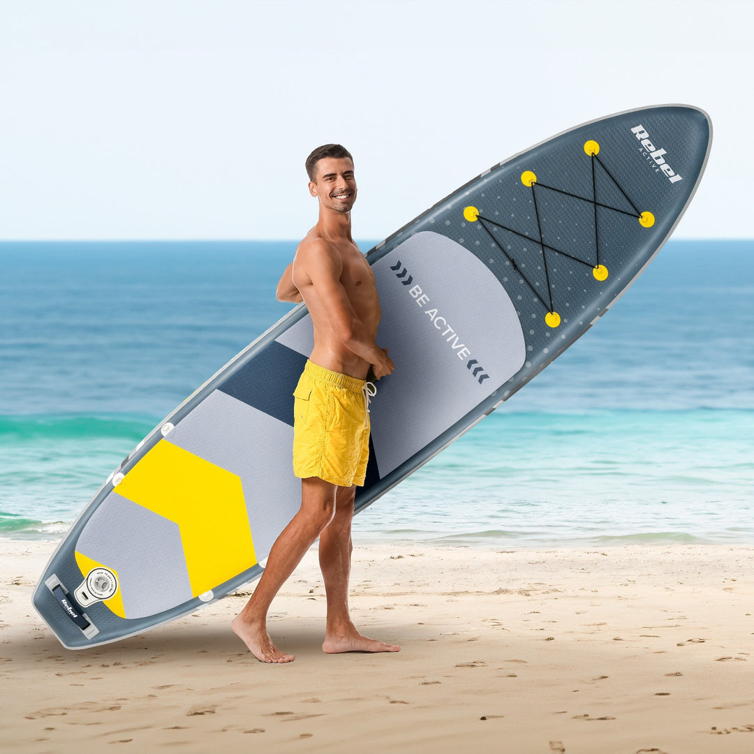 Nafukovacie SUP doska REBEL ACTIVE 350 × 81 × 15 cm, sada