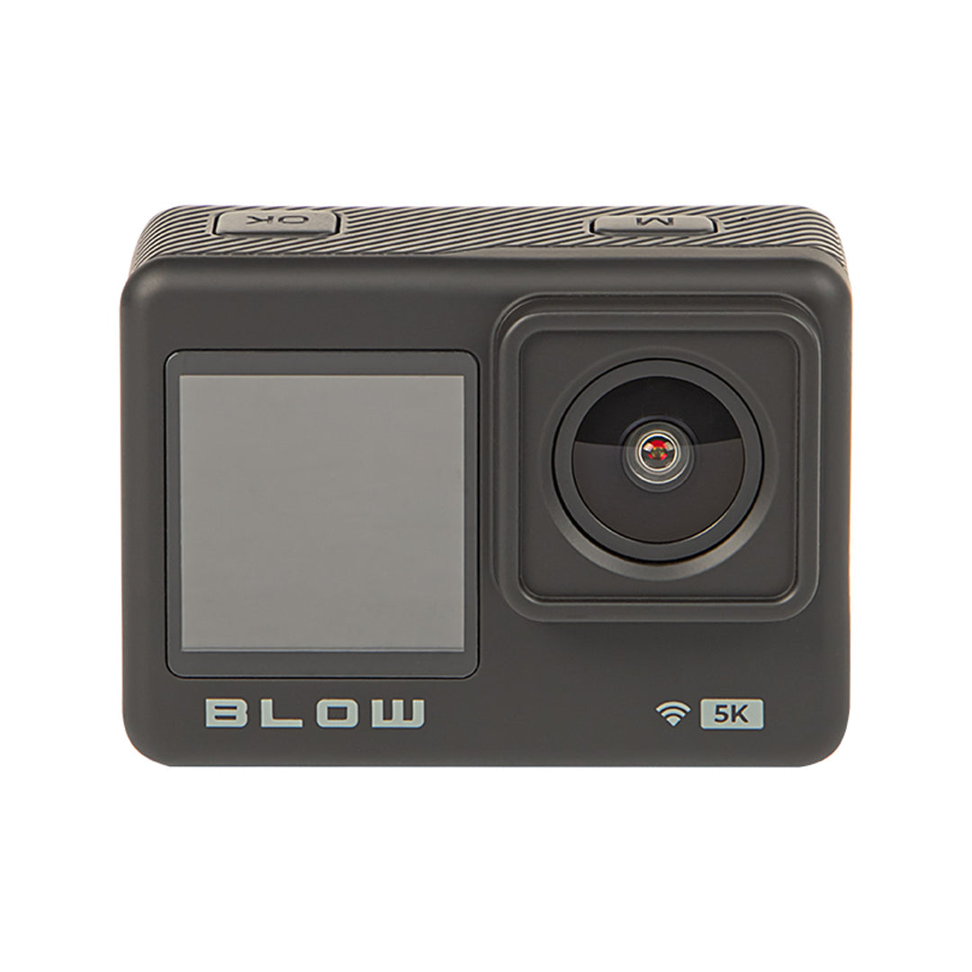 Športová kamera Pro4U 5K Blow, rozlíšenie 5K Ultra HD, 20 megapixlov, širokouhlý objektív 160°, vodotesná, diaľkové ovládanie, 78-568#