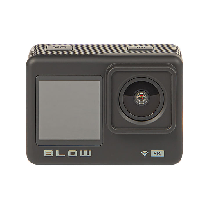 Športová kamera Pro4U 5K Blow, rozlíšenie 5K Ultra HD, 20 megapixlov, širokouhlý objektív 160°, vodotesná, diaľkové ovládanie, 78-568#