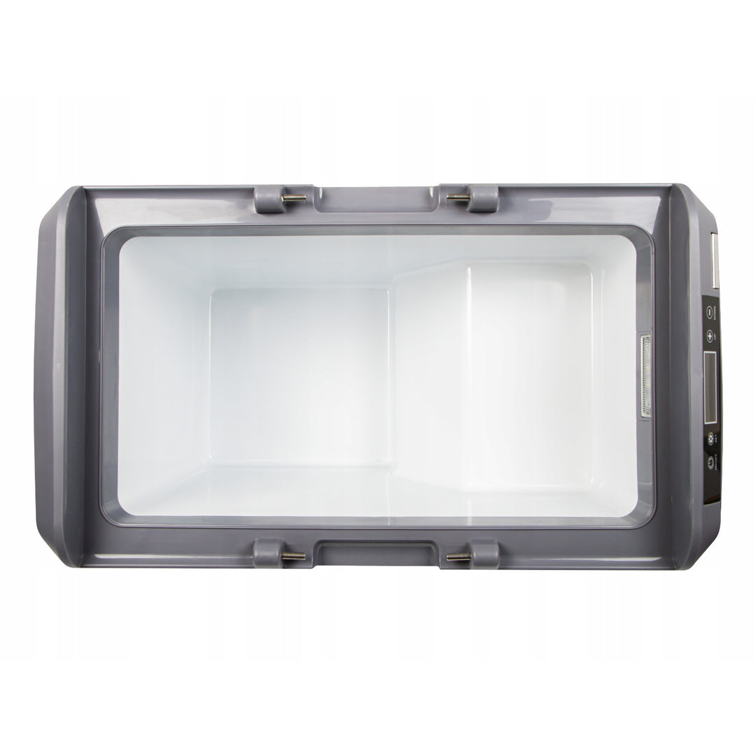 Kompresorová cestovná chladnička do auta Blow, objem 35 l, dotykový ovládací panel, 12 V, 24 V a 230 V, USB-C zásuvka, 44-208#