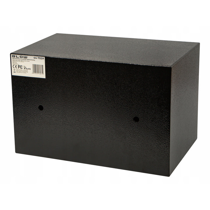 Trezor s elektronickým zámkom Blow, rozmery 31 × 20 × 20 cm, uzamknutie kľúčom + kód, 44-702