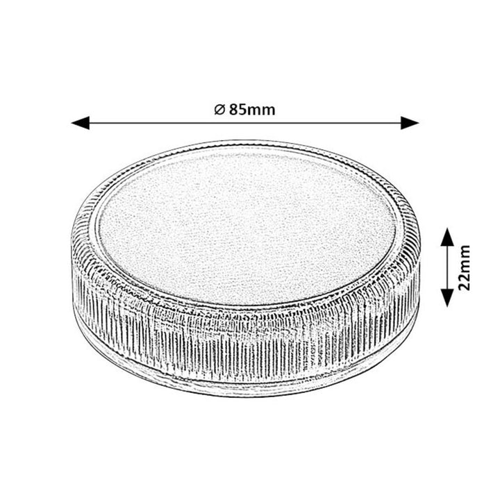 Solárna lampa Trillo LED 0,3 W, senzor súmraku, priehľadná, IP65, K 4000, 77175, 2 kusy