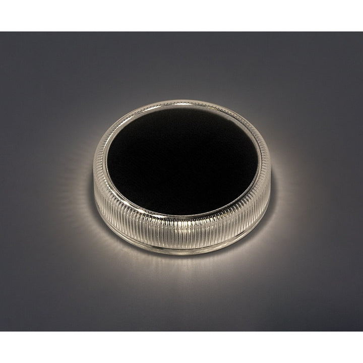 Solárna lampa Trillo LED 0,3 W, senzor súmraku, priehľadná, IP65, K 4000, 77175, 4 kusy