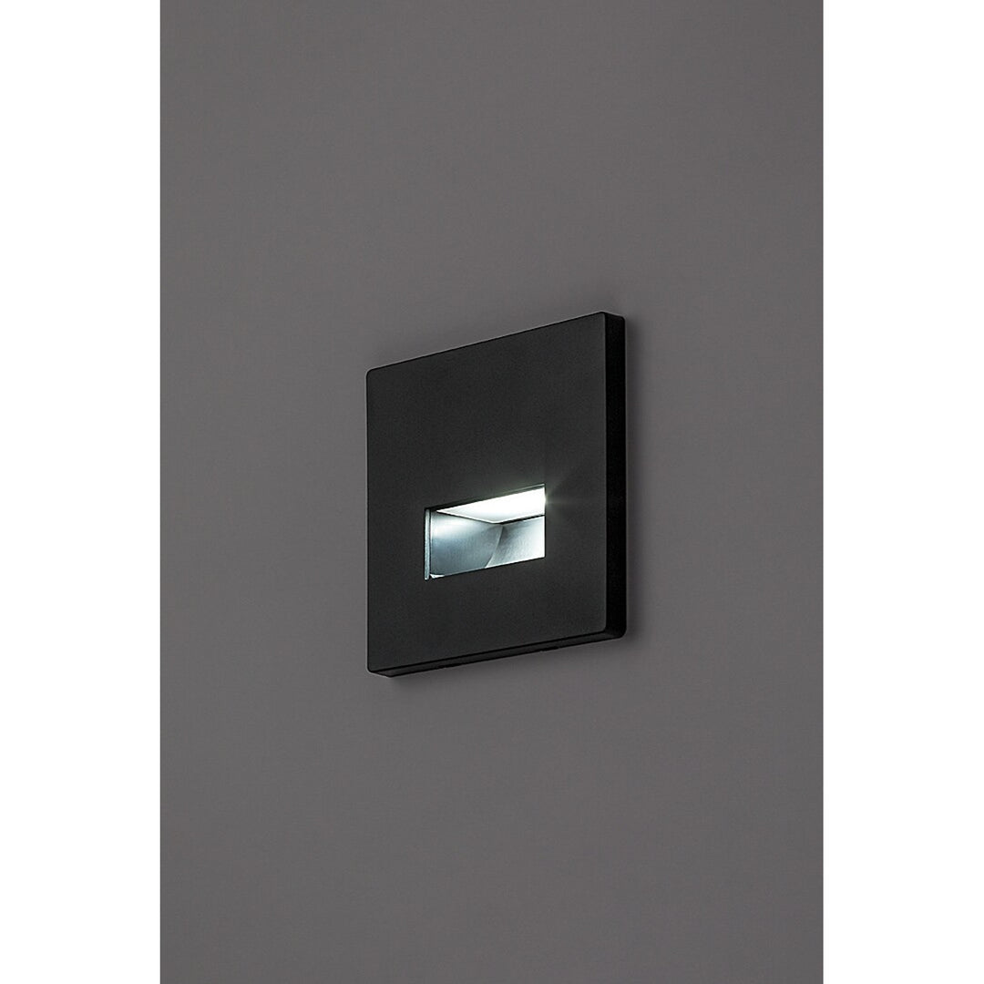 Lampa Lunca LED 1 W, IP20, čierna, nastaviteľná farba svetla 3000, 4500, 6500 K, 77195, 2 kusy