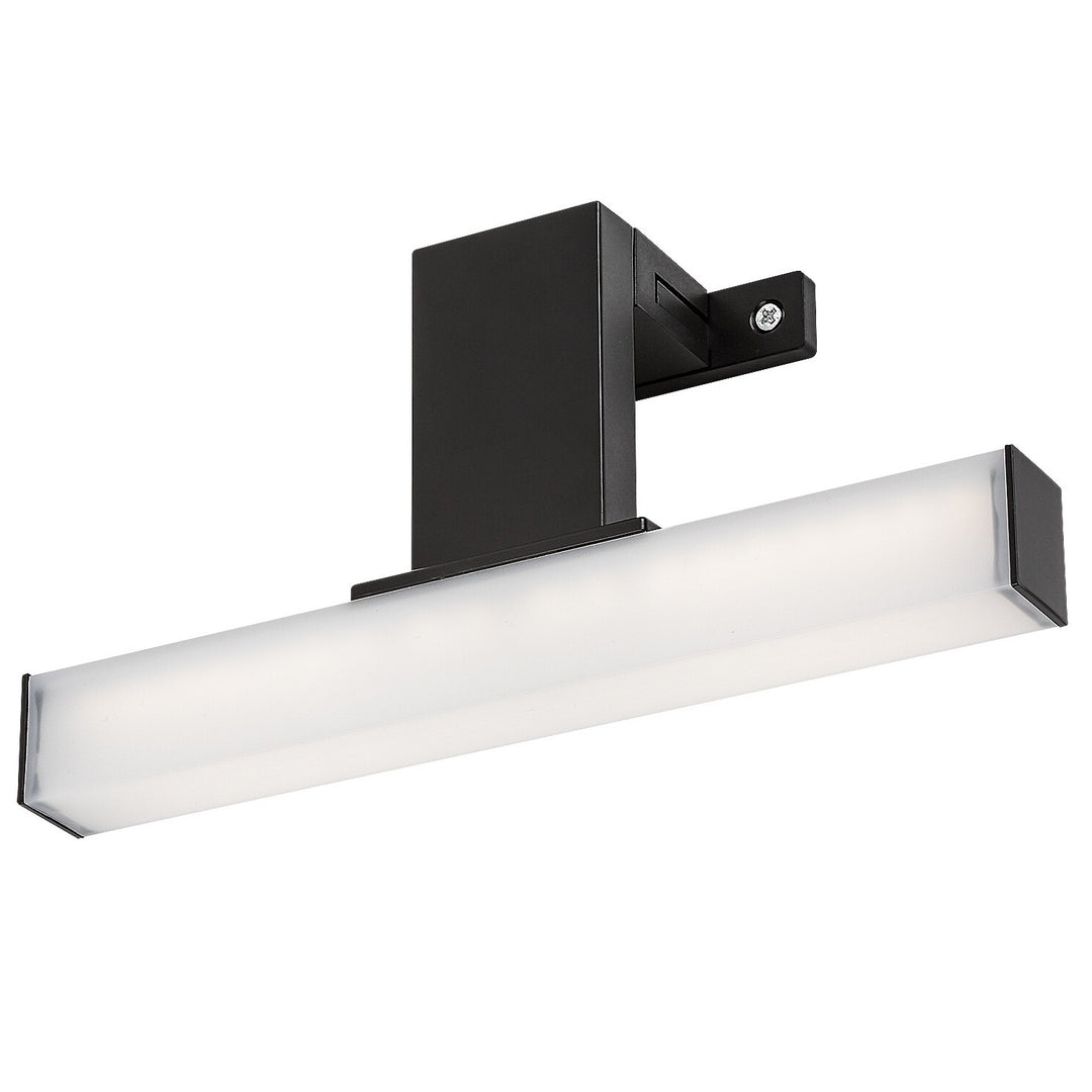 Kúpeľňová lampa Rabalux Oliro LED 4 W, čierna, IP44, 4000 K, 75050
