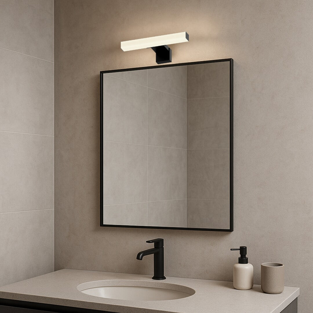 Kúpeľňová lampa Rabalux Oliro LED 4 W, čierna, IP44, 4000 K, 75050