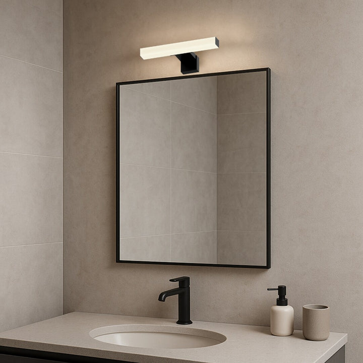 Kúpeľňová lampa Rabalux Oliro LED 4 W, čierna, IP44, 4000 K, 75050