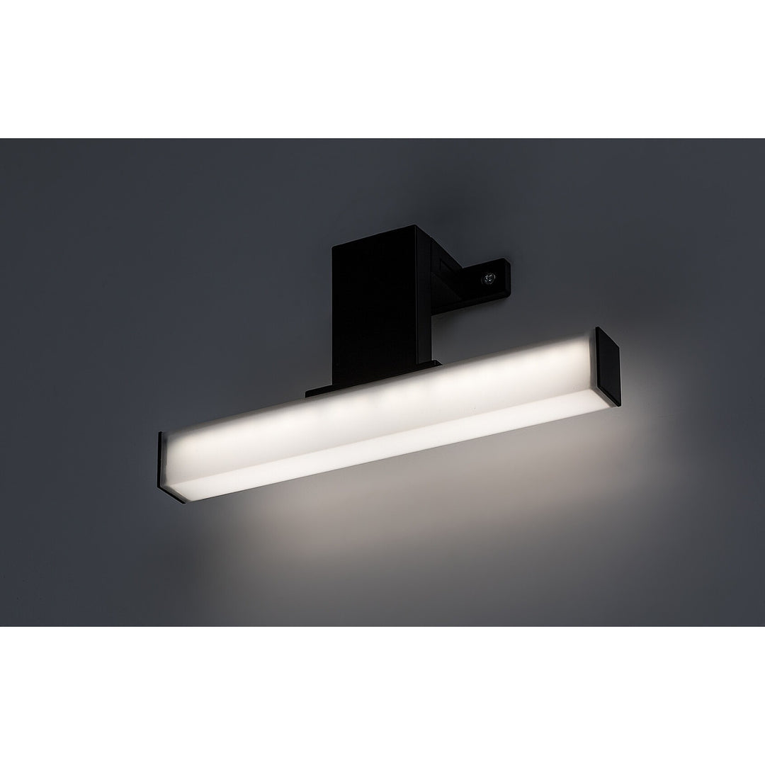 Kúpeľňová lampa Rabalux Oliro LED 4 W, čierna, IP44, 4000 K, 75050