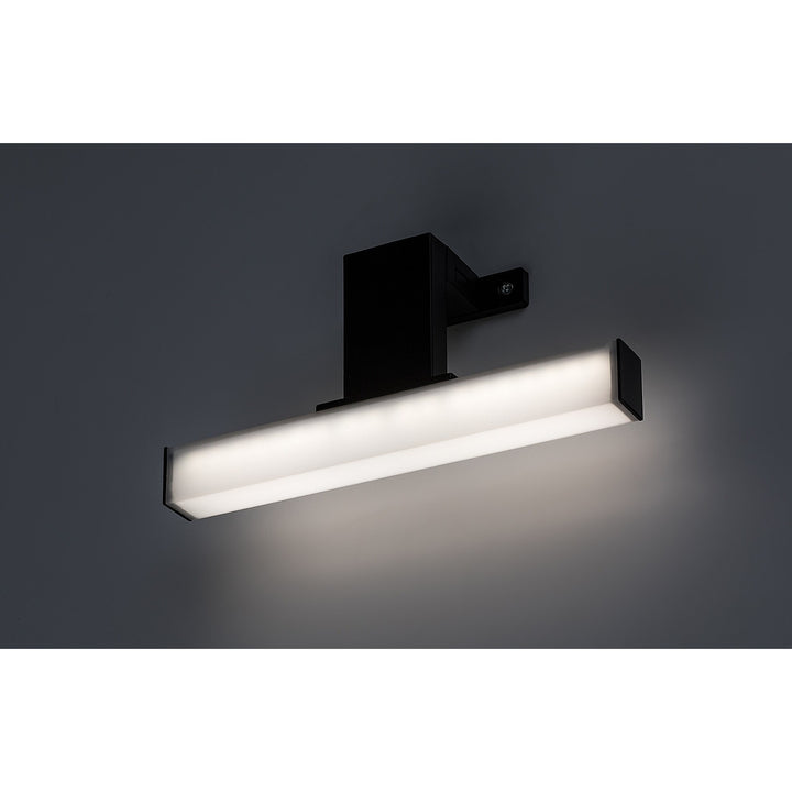 Kúpeľňová lampa Rabalux Oliro LED 4 W, čierna, IP44, 4000 K, 75050