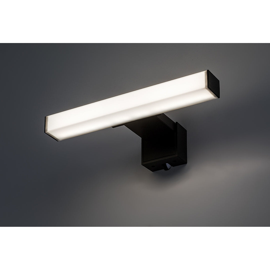 Kúpeľňová lampa Rabalux Oliro LED 4 W, čierna, IP44, 4000 K, 75050